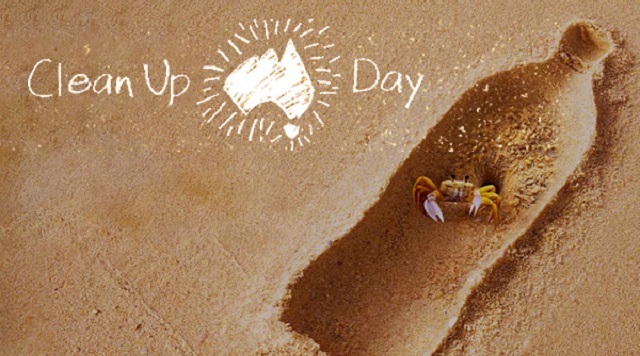 Clean up australia day crab